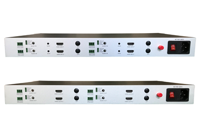 4路正向HDMI+音頻+RS232無壓縮光端機(jī)