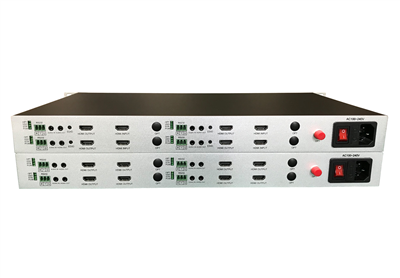 2路雙向HDMI+音頻+RS232無壓縮光端機(jī)