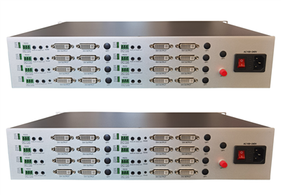 8路正向DVI+音頻+RS232無(wú)壓縮光端機(jī)